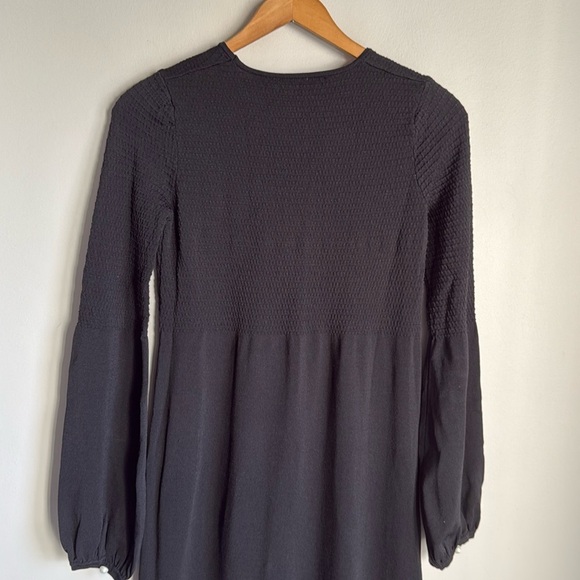 Tuckernuck Pomander Place Black Double Knit Lennox Sweater Maxi Dress Small - Picture 9 of 14